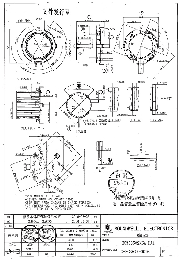 EC35中空型編碼器規格書